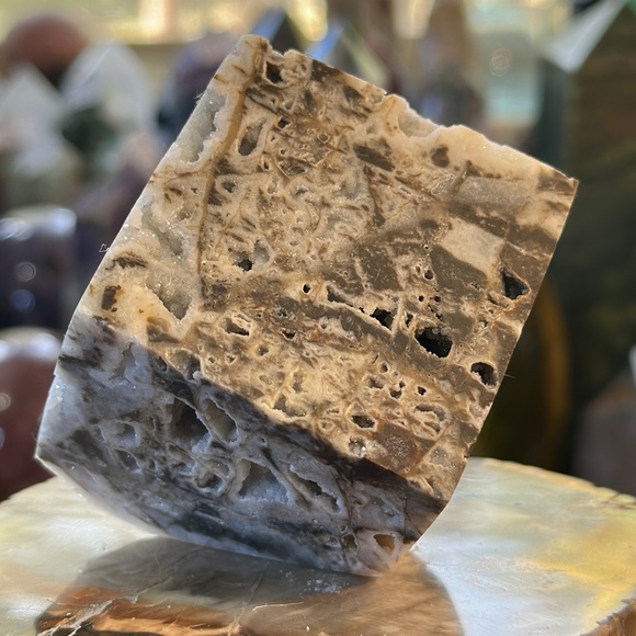 🎄SALE🎄Sphalerite Crystal Cube With Druzy! - Picture 9 of 11